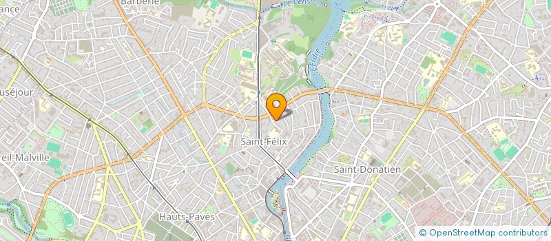 localisation de l'entreprise MUSIQUE A JOUER à NANTES