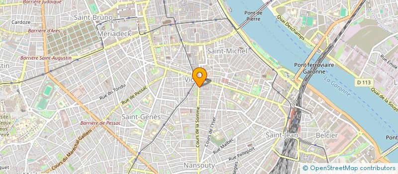 localisation de l'entreprise MUSIQUE A L'ENVI  BORDEAUX