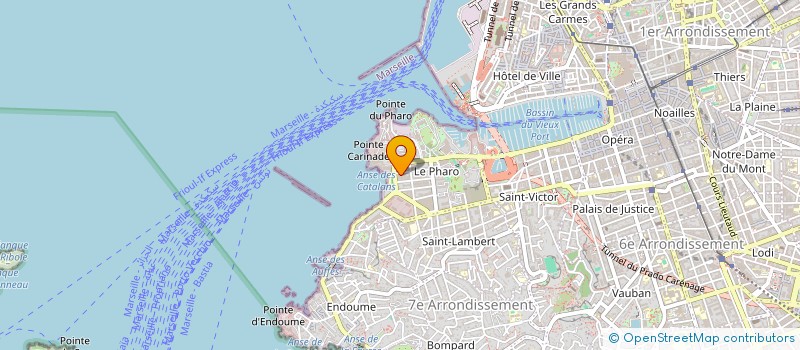 localisation de l'entreprise MUSIQUE A PEINTURE SUD à MARSEILLE