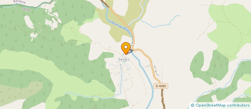 localisation de l'entreprise MUSIQUE A SENEZ  SENEZ