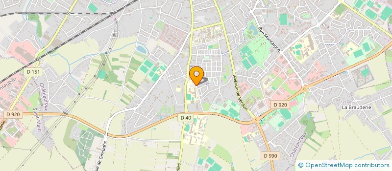 localisation de l'entreprise MUSIQUE A TOUS VENTS à CHATEAUROUX
