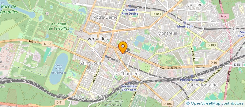 localisation de l'entreprise MUSIQUE A VERSAILLES à VERSAILLES
