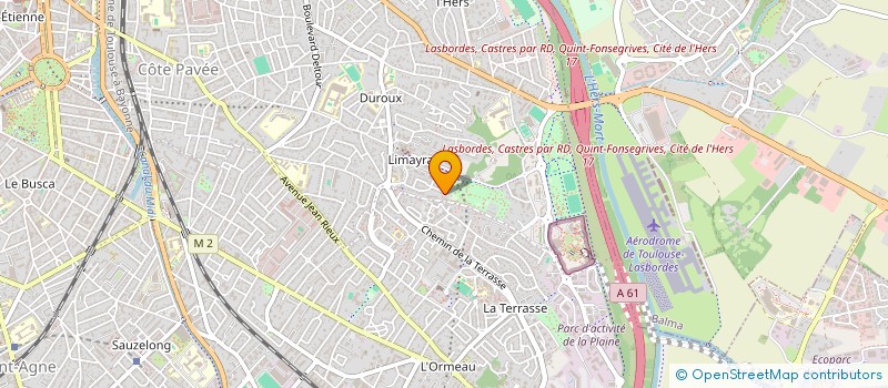 localisation de l'entreprise MUSIQUE AU PALAIS à TOULOUSE