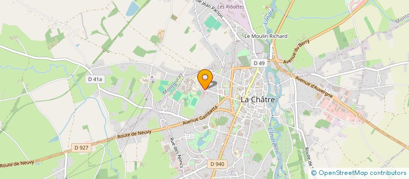 localisation de l'entreprise MUSIQUE AU PAYS DE GEORGE SAND à LA CHATRE