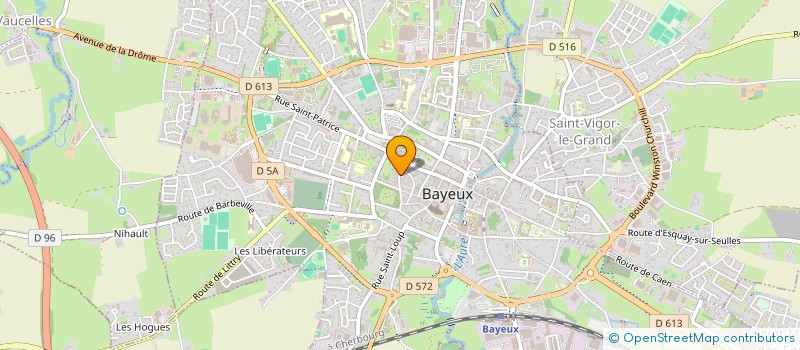 localisation de l'entreprise MUSIQUE AU SALON  BAYEUX