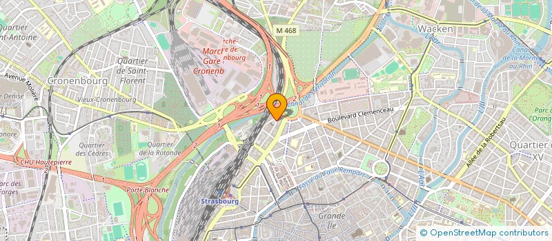 localisation de l'entreprise MUSIQUE BOX à STRASBOURG