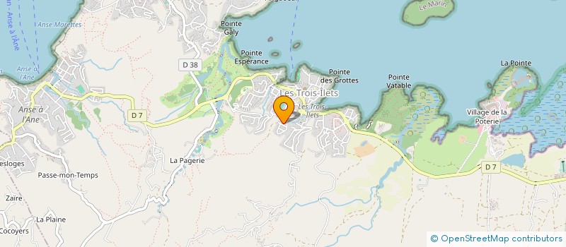 localisation de l'entreprise MUSIQUE CARIBBEAN 8 à LES TROIS-ILETS