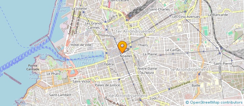 localisation de l'entreprise MUSIQUE CONTE ETC... PRODUCTIONS à MARSEILLE