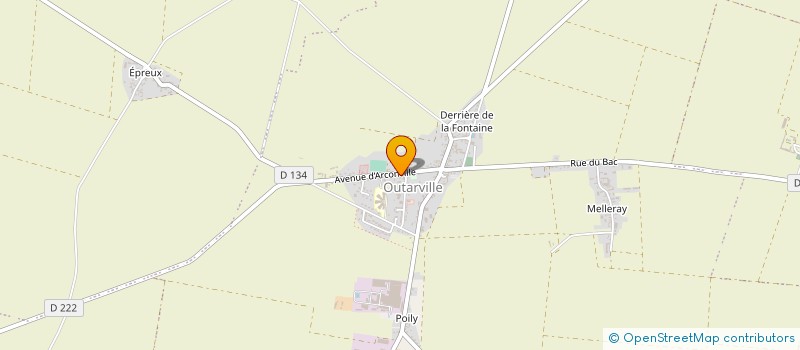 localisation de l'entreprise MUSIQUE D'OUTARVILLE à OUTARVILLE
