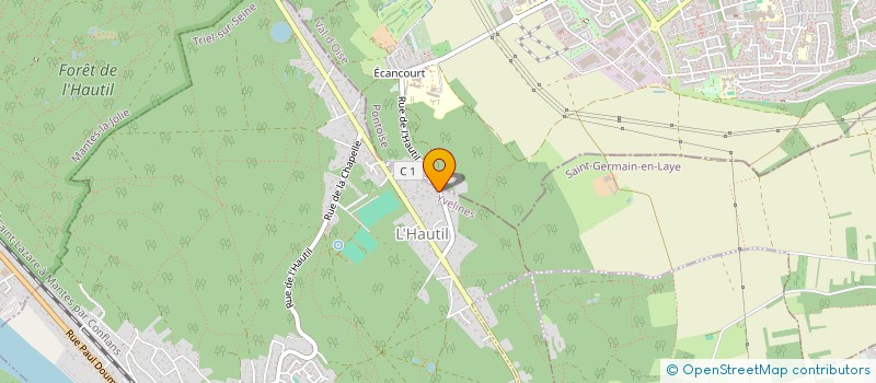 localisation de l'entreprise MUSIQUE DE CHAMBRE  TRIEL-SUR-SEINE