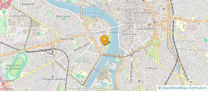 localisation de l'entreprise MUSIQUE DU MONDE à TOULOUSE