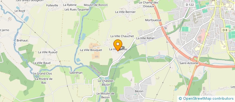 localisation de l'entreprise MUSIQUE DU MONDE  PLOERMEL