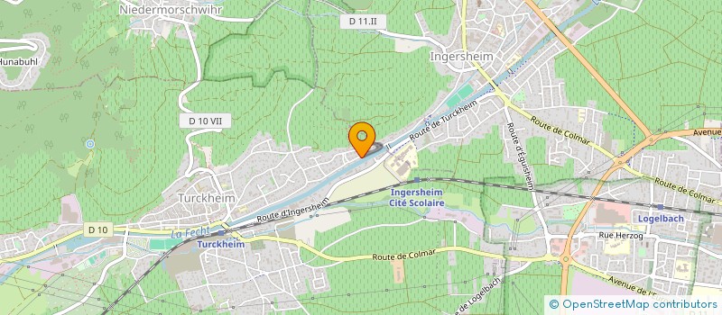 localisation de l'entreprise MUSIQUE ECHO DU HOHNACK DE WALBACH  WALBACH