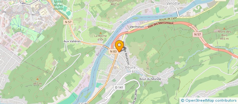 localisation de l'entreprise MUSIQUE EN CAMPAGNE  LARNOD