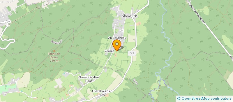 localisation de l'entreprise MUSIQUE EN HERBE  BALLAISON