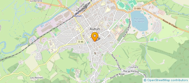 localisation de l'entreprise MUSIQUE EN MORVAN à AUTUN