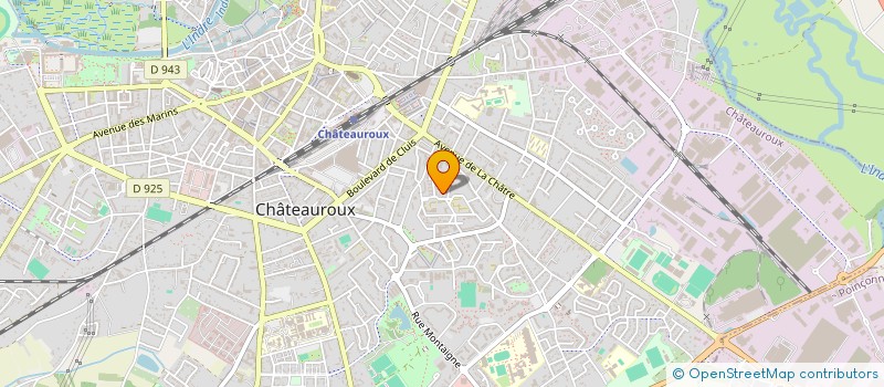 localisation de l'entreprise MUSIQUE EN VIE à CHATEAUROUX