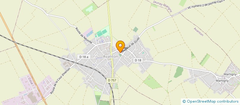 localisation de l'entreprise MUSIQUE EN VIE  AVANTON