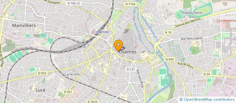 localisation de l'entreprise MUSIQUE EN VILLE à CHARTRES