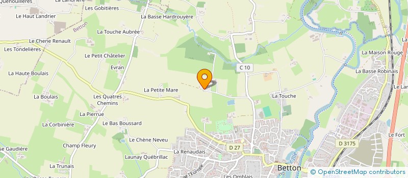 localisation de l'entreprise MUSIQUE ET CETERA  BETTON