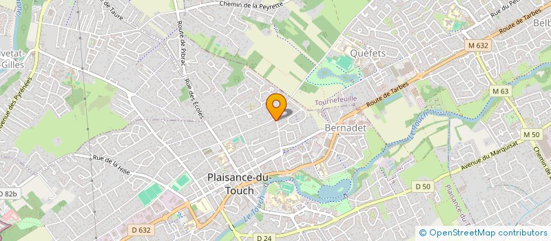 localisation de l'entreprise MUSIQUE ET COMPAGNIE  PLAISANCE-DU-TOUCH