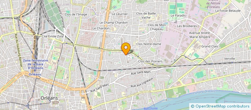 localisation de l'entreprise MUSIQUE ET IMPROVISATIONS  ORLEANS