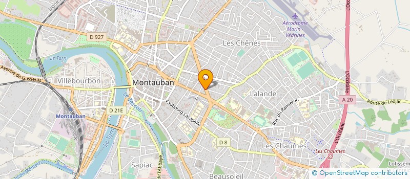 localisation de l'entreprise MUSIQUE MATOS  MONTAUBAN