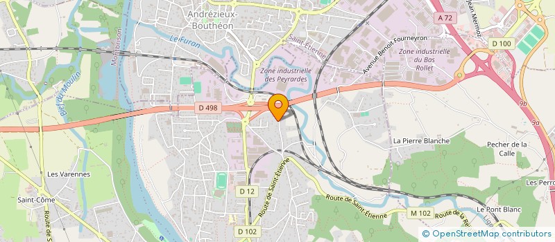 localisation de l'entreprise MUSIQUE MECANIQUE PAR THOR ET PAR ODIN  SAINT-JUST-SAINT-RAMBERT