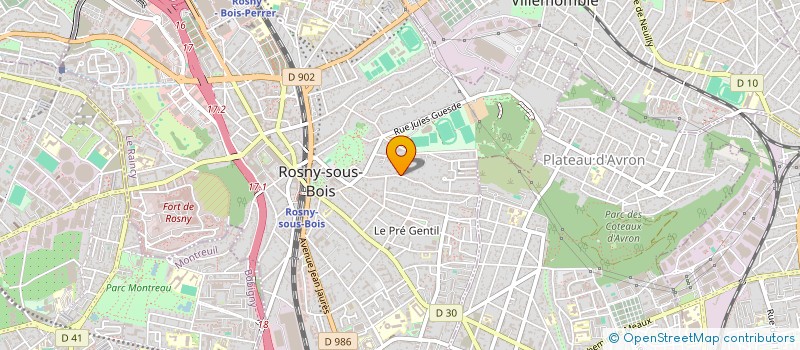 localisation de l'entreprise MUSIQUE MI-RAISIN à ROSNY-SOUS-BOIS