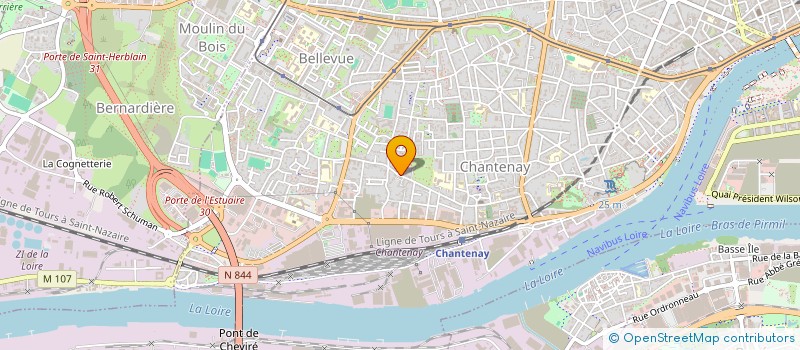 localisation de l'entreprise MUSIQUE & MOTS à NANTES