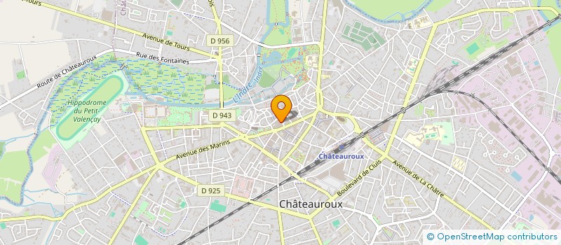 localisation de l'entreprise MUSIQUE MUNICIPALE à CHATEAUROUX