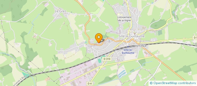 localisation de l'entreprise MUSIQUE MUNICIPALE à SILLE-LE-GUILLAUME