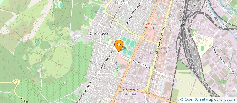 localisation de l'entreprise MUSIQUE MUNICIPALE DE CHENOVE  CHENOVE