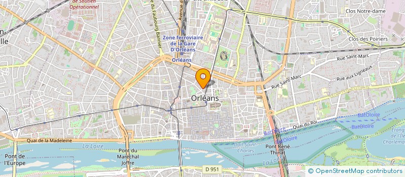 localisation de l'entreprise MUSIQUE MUNICIPALE ORLEANS à ORLEANS