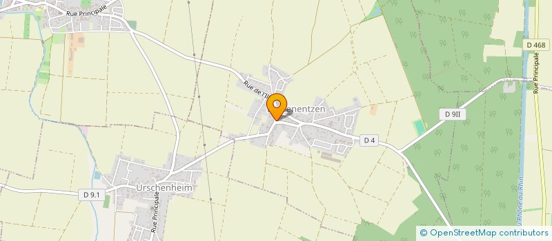 localisation de l'entreprise MUSIQUE ORPHEON  DURRENENTZEN