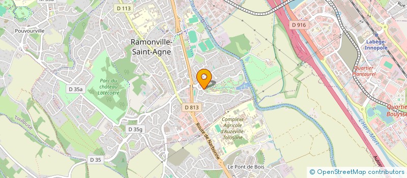 localisation de l'entreprise MUSIQUE PI SOURD à RAMONVILLE-SAINT-AGNE