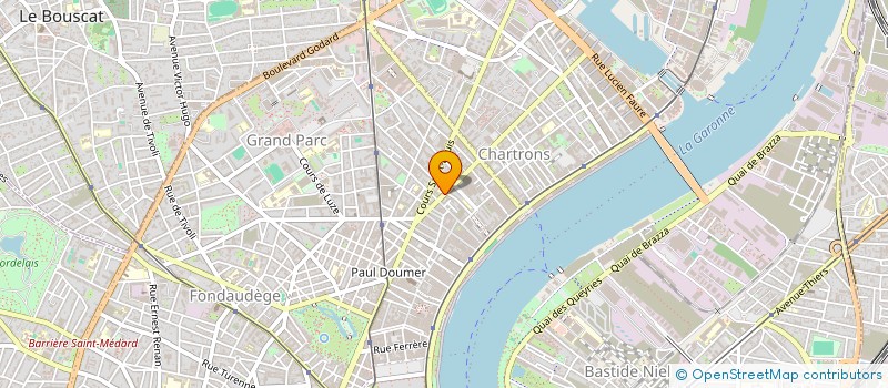 localisation de l'entreprise MUSIQUE POUR TOUS MUSIQUE AUTREMENT à BORDEAUX