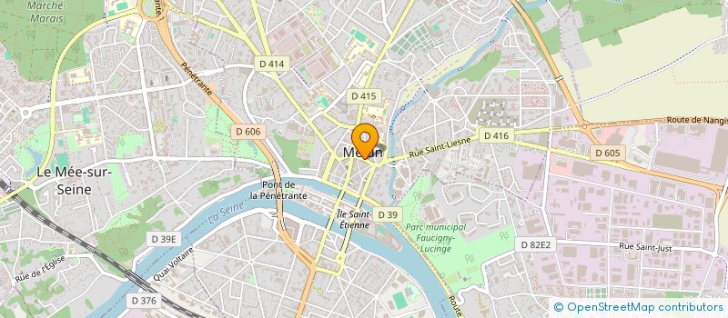 localisation de l'entreprise MUSIQUE PRODUCTION ET PUBLICITE à MELUN