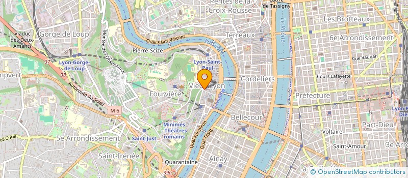 localisation de l'entreprise MUSIQUE REELLE à LYON