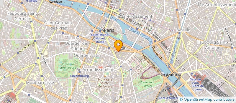 localisation de l'entreprise MUSIQUE SACREE A NOTRE DAME DE PARIS à PARIS