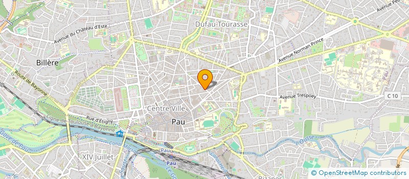 localisation de l'entreprise MUSIQUEJAM à PAU