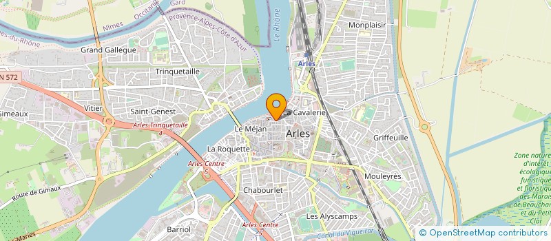 localisation de l'entreprise MUSIQUES à ARLES