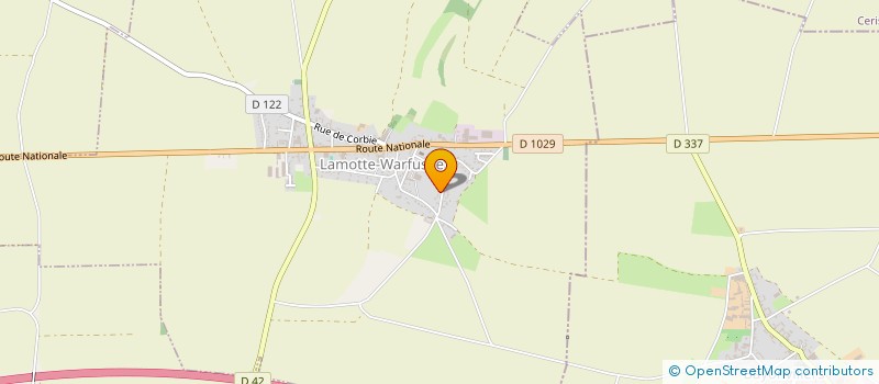 localisation de l'entreprise MUSIQUES A TOUS VENTS  FRANVILLERS