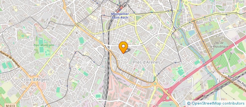 localisation de l'entreprise MUSIQUES ACTUELLES à MONTPELLIER