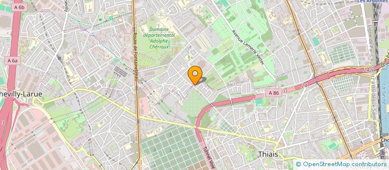 localisation de l'entreprise MUSIQUES AUX LOGIS à VITRY-SUR-SEINE