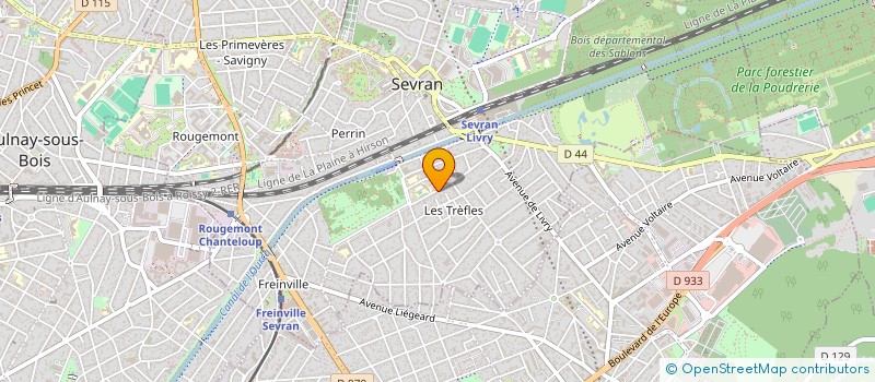 localisation de l'entreprise MUSIQUES D ORIENT à SEVRAN