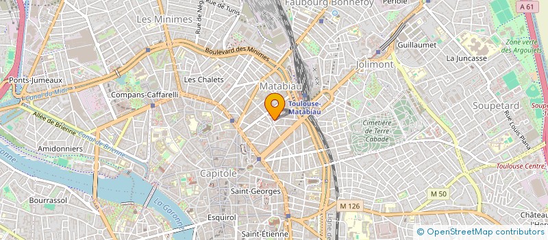 localisation de l'entreprise MUSIQUES DE SCENES à TOULOUSE