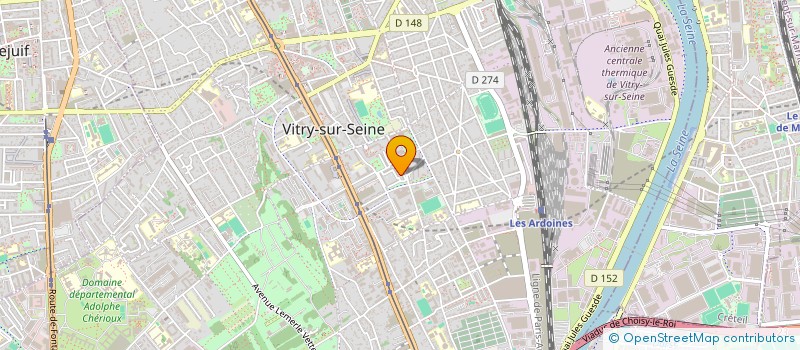 localisation de l'entreprise MUSIQUES DU SILENCE à VITRY-SUR-SEINE