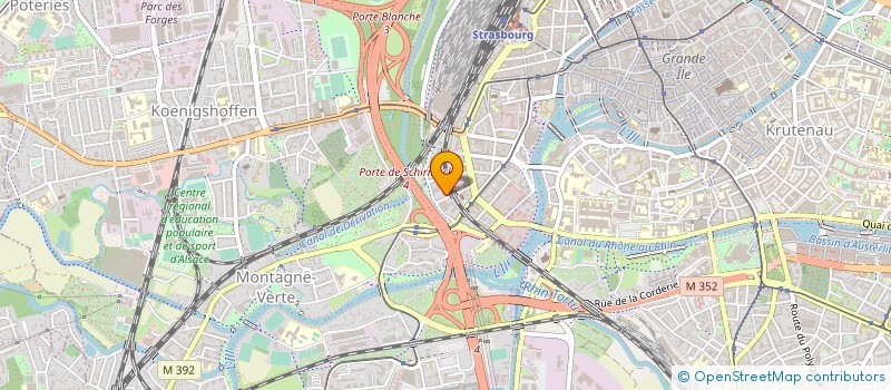 localisation de l'entreprise MUSIQUES EN BALADE à STRASBOURG