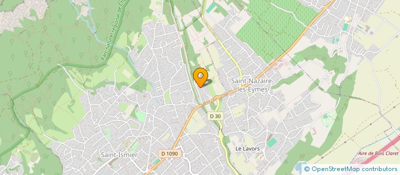 localisation de l'entreprise MUSIQUES EN CHEMIN  SAINT-ISMIER